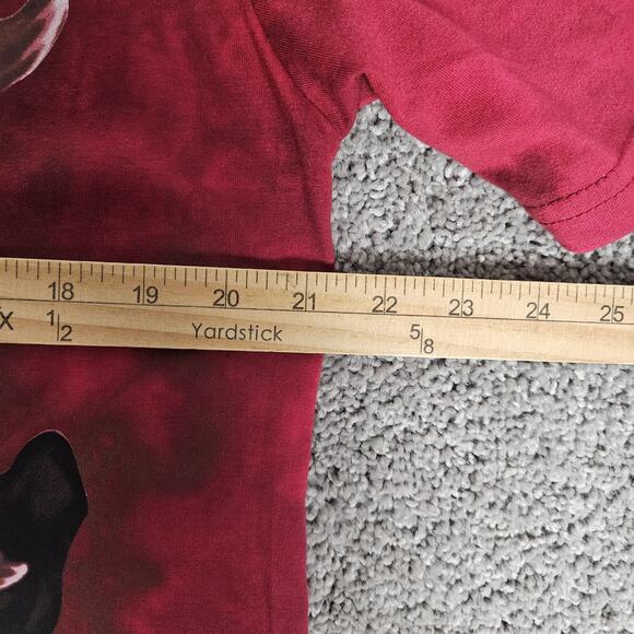 Mad Engine Star Wars Shirt Adult Large Red T-Shirt Darth Maul Tie Dye Sith Lord - Picture 4 of 7